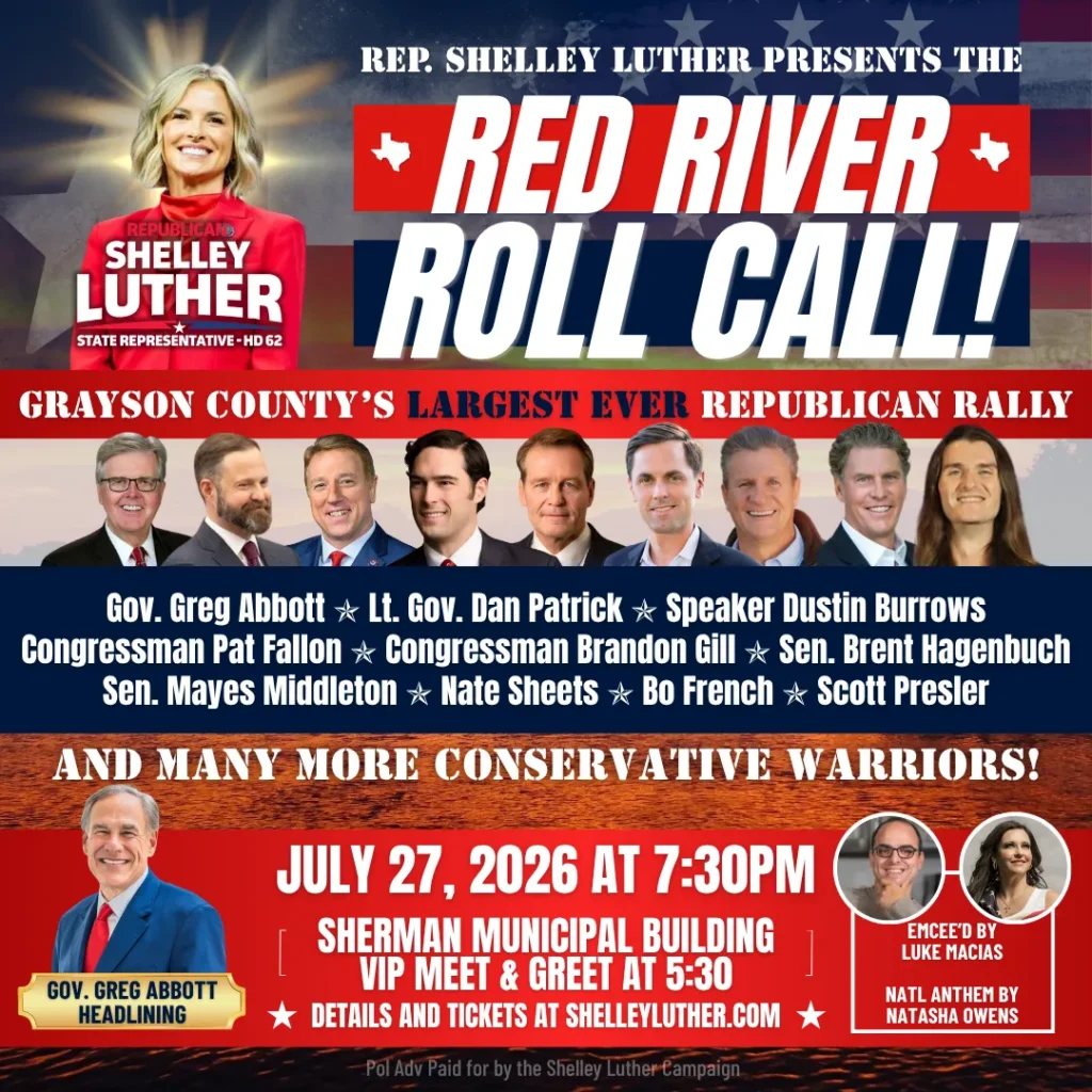 Shelley Luther Rally July 2026